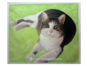 cat painting from photo VI