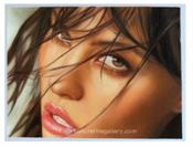 woman portrait lady portrait painting I