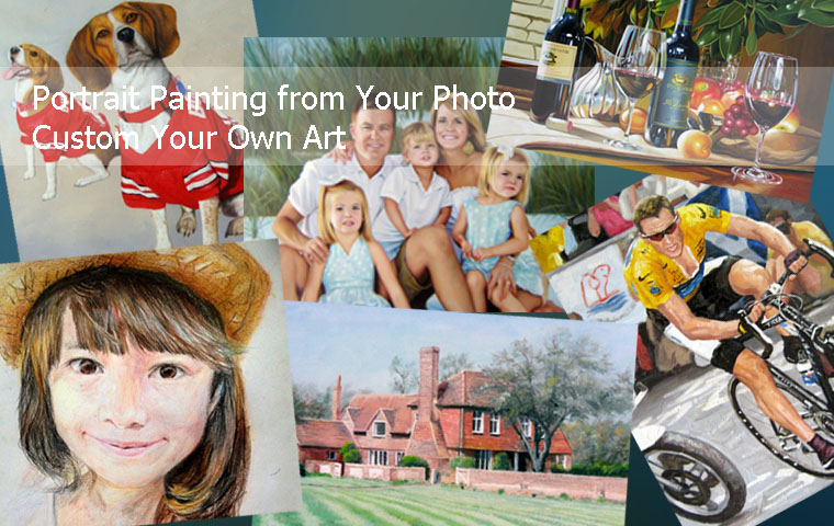 portrait painting wholesale